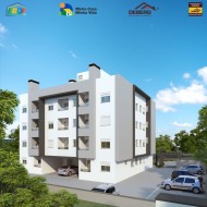 Apartamento 1 dormitório c/ Vaga de garagem - Ed Shammah Bairro Montanha - Lajeado RS