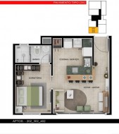 Apartamento 1 dormitório - Centro - Lajeado - RS
