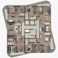 Apartamento 2 dormitórios com suíte - JACHETTI PLACE Bairro Universitário - Lajeado - RS