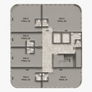 Apartamento 2 dormitórios com suíte - JACHETTI PLACE Bairro Universitário - Lajeado - RS
