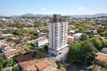 Apartamento c/ 2 suítes e lavabo - COM VARANDA - ED ÉVORA Bairro São Cristóvão - Lajeado RS