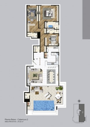 Apartamentos de 2 dormitórios - MAGNO Bairro Americano - Lajeado - RS