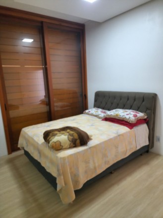 Casa MOBILIADA de 1 dormitório com AMPLO TERRENO Bairro Conventos - Lajeado - RS